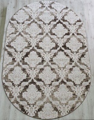 Ковер 36188X oval L.BEIGE / L.BEIGE