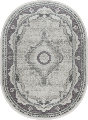 Ковер 36564A oval LILA / L.GREY
