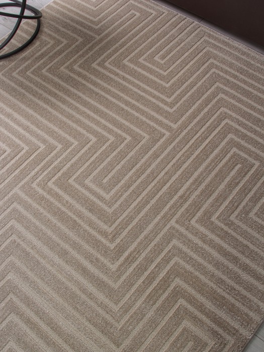 Ковер F412 - LIGHT BEIGE - Прямоугольник - коллекция DIOS