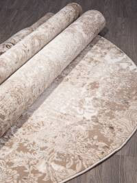 Ковер ARMINA ( АРМИНА ) 03708A - BROWN / BROWN ( Овал )