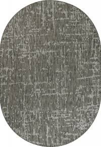 Ковер KAIR ( КАИР) S136 - GRAY ( Овал )