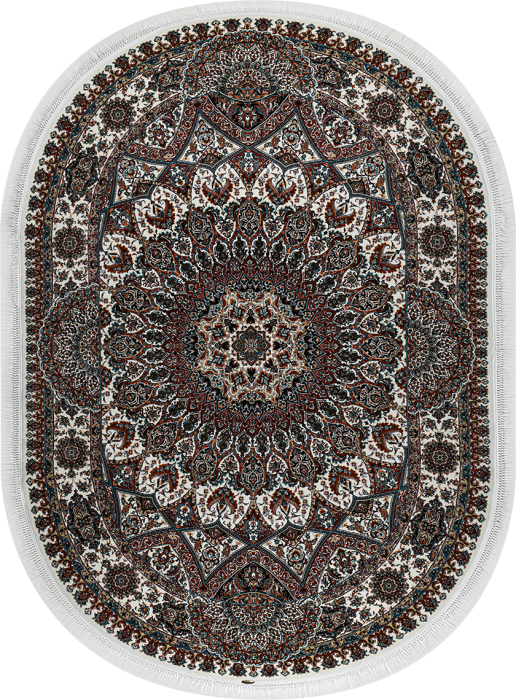 Ковер 20244J oval CREAM / CREAM