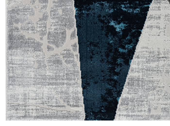 Ковер 37515A r BLUE FLS / L.GREY