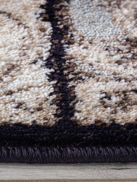 Ковер d328 - BROWN - Овал - коллекция VALENCIA DELUXE