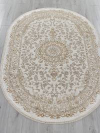 Ковер MOSSO ( МОССО ) 27239 - CREAM / BEIGE ( Овал )