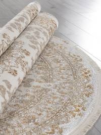 Ковер MOSSO ( МОССО ) 27239 - CREAM / BEIGE ( Овал )