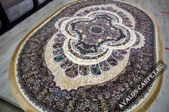 Ковер 20250A oval CREAM / CREAM