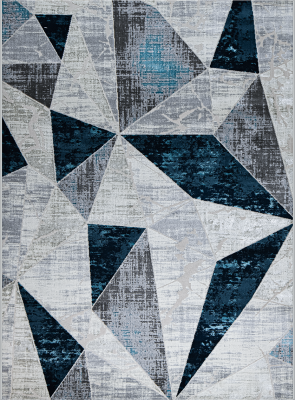 Ковер 37515A stan BLUE FLS / L.GREY