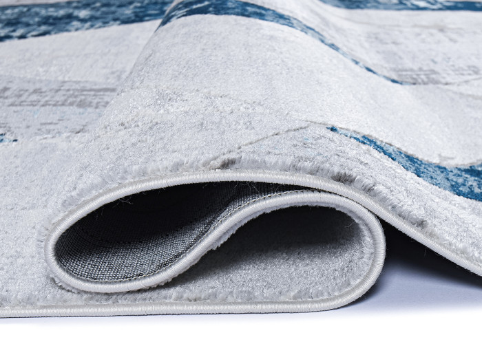 Ковер 37515A stan BLUE FLS / L.GREY