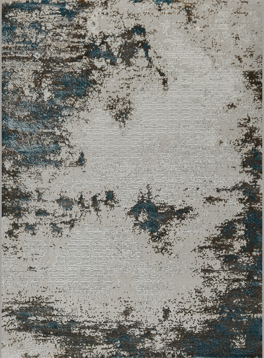 Ковер 40840A stan BLUE FLS / BEIGE COK