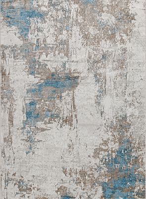 Ковер 51285A stan BLUE FLS / BEIGE FLS