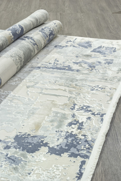 Ковер A123AY - BLUE / GREY - Прямоугольник - коллекция EMPEROS OLIMPOS