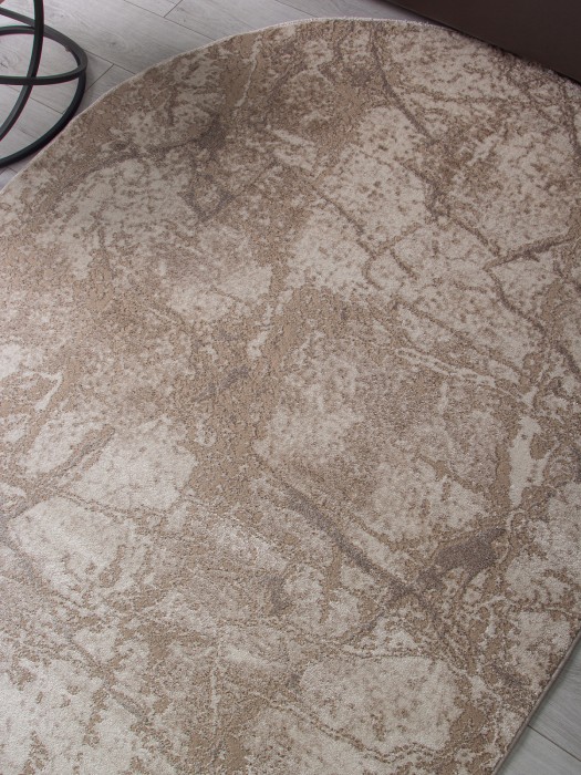 Ковер F175 - BEIGE - Овал - коллекция ALABAMA