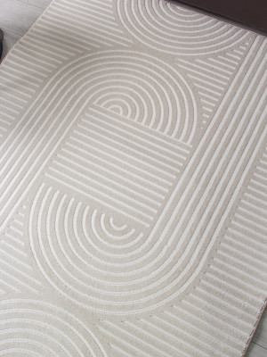 Ковер F537 - CREAM - Прямоугольник - коллекция MONBLAN