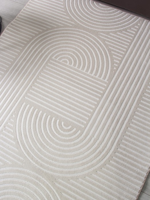 Ковер F537 - CREAM - Прямоугольник - коллекция MONBLAN