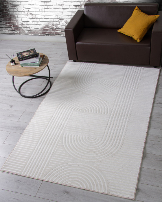 Ковер F537 - CREAM - Прямоугольник - коллекция MONBLAN