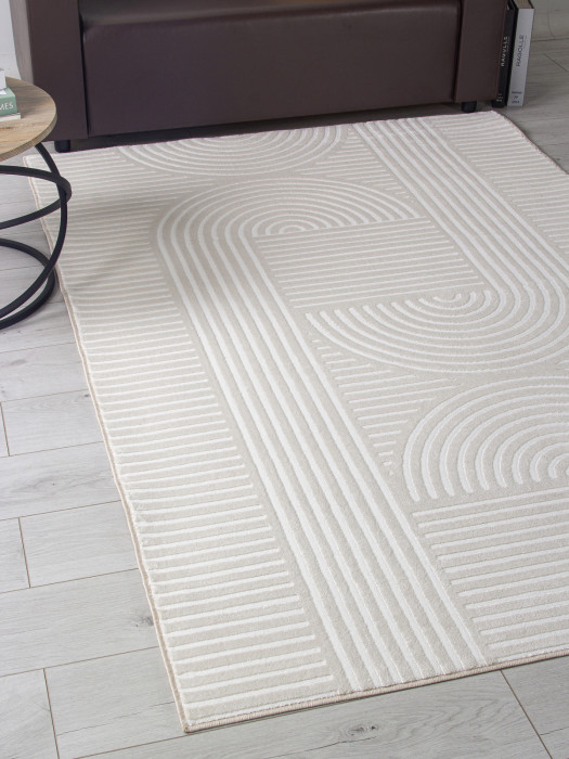 Ковер F537 - CREAM - Прямоугольник - коллекция MONBLAN