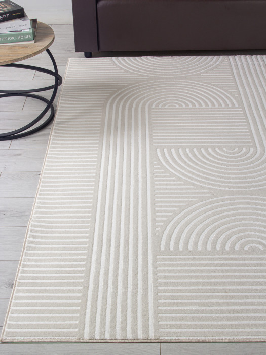 Ковер F537 - CREAM - Прямоугольник - коллекция MONBLAN