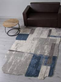 Ковер SAFIR ( САФИР ) 00838T - GREY / BLUE