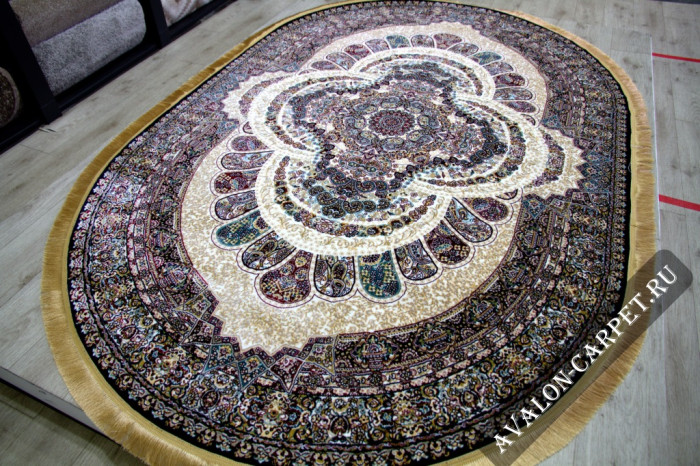 Ковер 20250A oval CREAM / NAVY