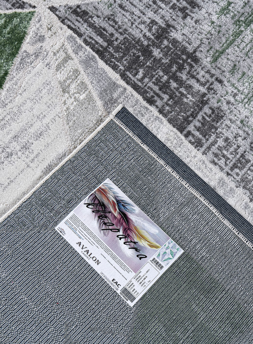 Ковер 37515A stan GREEN FLS / L.GREY