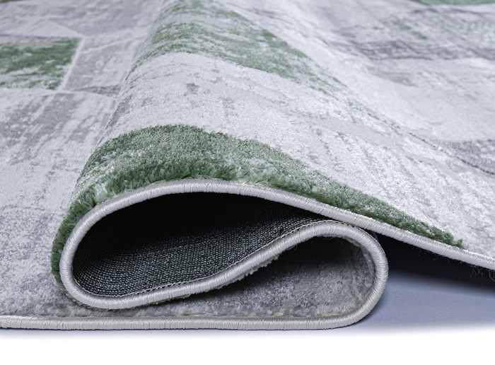 Ковер 37515A stan GREEN FLS / L.GREY