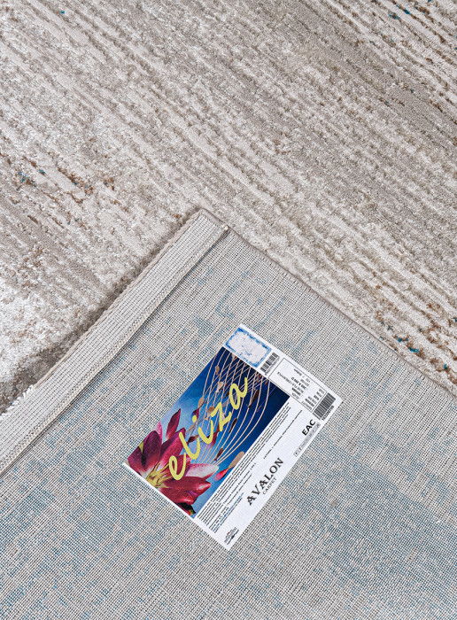 Ковер 38548A r BLUE FLS / CREAM FLS
