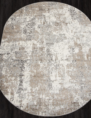 Ковер F106 - BEIGE - Овал - коллекция MONTANA