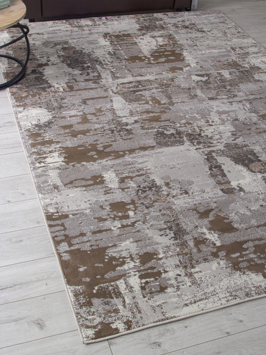 Ковер F238 - GRAY-BEIGE - Прямоугольник - коллекция GRAFF