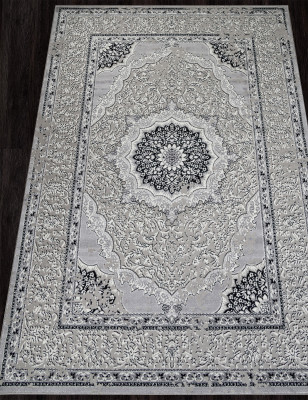 Ковер F294 - DARK GRAY - Прямоугольник - коллекция PALERMO