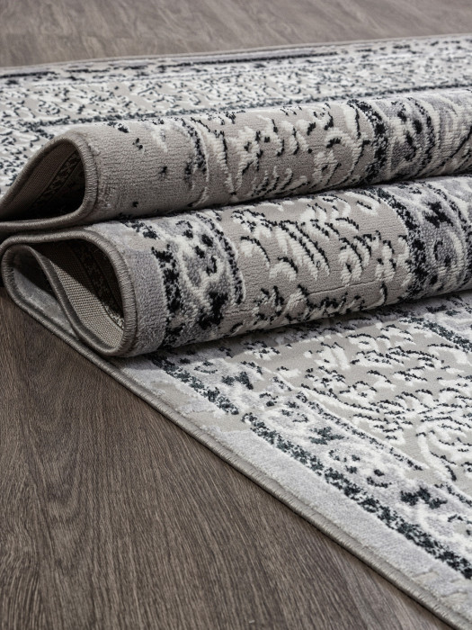 Ковер F294 - DARK GRAY - Прямоугольник - коллекция PALERMO