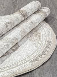 Ковер ARMINA ( АРМИНА ) 04089A - BROWN / BROWN ( Круг )