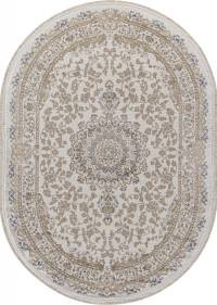 Ковер MOSSO ( МОССО ) 27239 - CREAM / BLUE ( Овал )