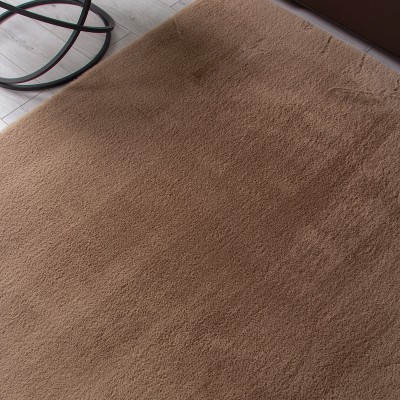 Ковролин плюшевый Rabbit Коричневый