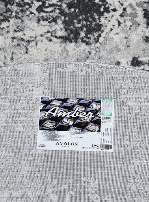 Ковер 36540A oval BLUE / L.GREY