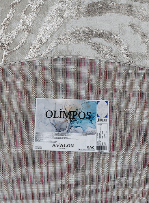 Ковер 38893A oval BROWN FLS / BEIGE FL