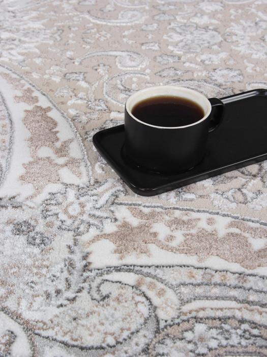 Ковер F648 - CREAM - Прямоугольник - коллекция GRAFF