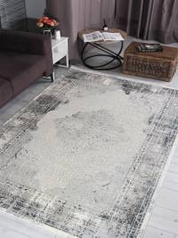 Ковер ASTORIA ( АСТОРИЯ ) 9361A - S.CREAM / ANTHRACITE