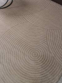 Ковер DIOS ( ДИОС) F410 - LIGHT BEIGE ( Овал)