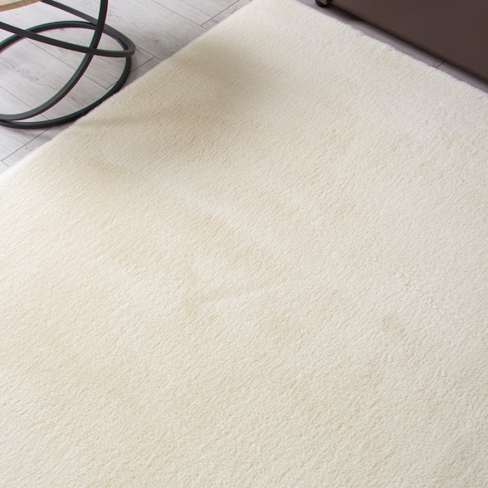 Ковролин плюшевый Rabbit Кремовый