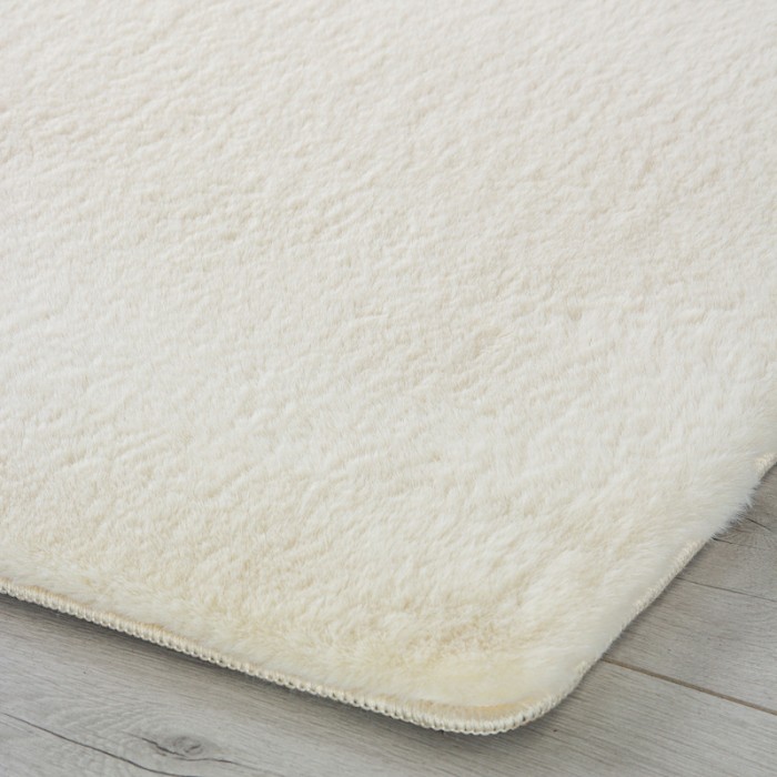 Ковролин плюшевый Rabbit Кремовый