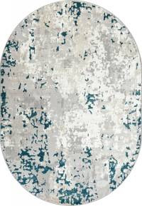 Ковер PALERMO ( ПАЛЕРМО ) F283 - GRAY ( Овал )