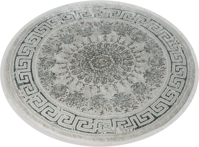 Ковер 37545A daire GREEN / CREAM