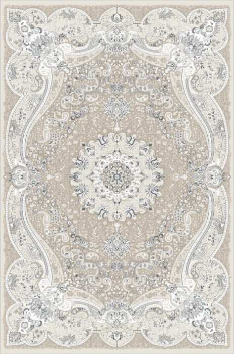 Ковер F648 - LIGHT BEIGE - Прямоугольник - коллекция GRAFF