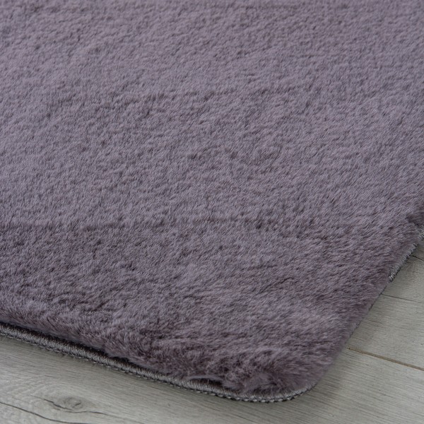 Ковролин плюшевый Rabbit Темно-Серый