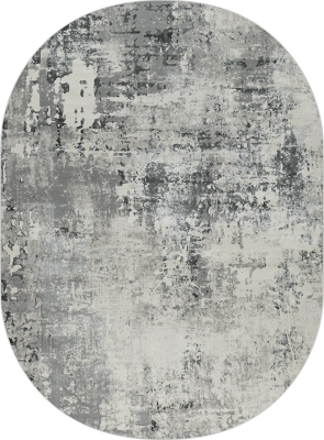 Ковер 36540A oval GREY / L.GREY