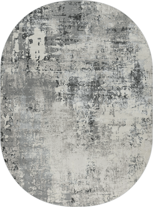 Ковер 36540A oval GREY / L.GREY