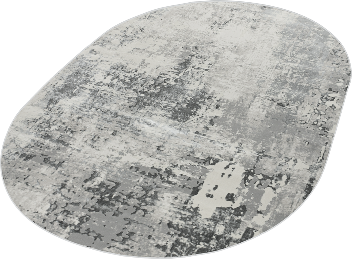 Ковер 36540A oval GREY / L.GREY