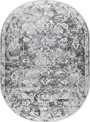 Ковер 36879j oval GREY / L.GREY