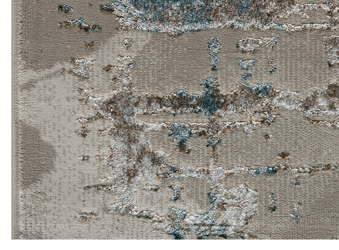 Ковер 40842A stan BLUE FLS / BEIGE COK